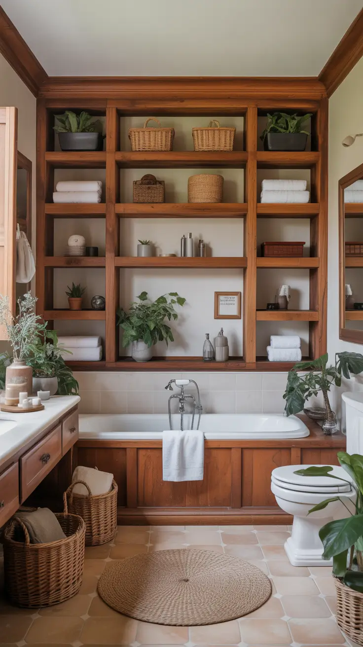 Bathroom Shelves Ideas 2026: Creative, Modern & Functional Storage Solutions