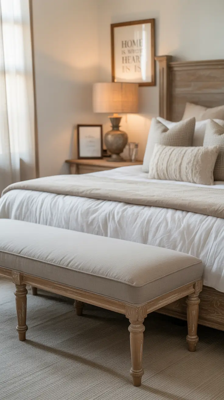 Bedroom Bench Ideas 2026 for Modern, Cozy, and Functional Interiors
