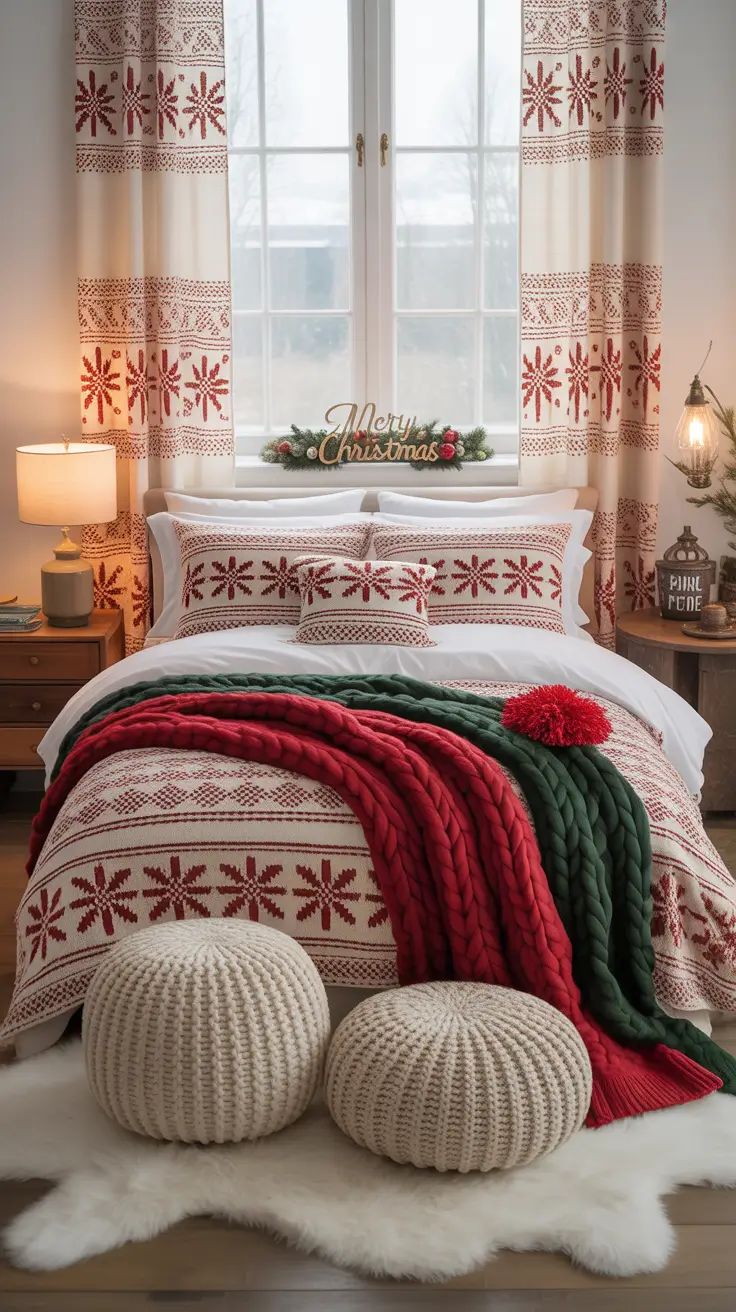 Christmas Bedroom Decor Ideas 2025: Cozy, Trendy & Elegant Holiday Inspiration
