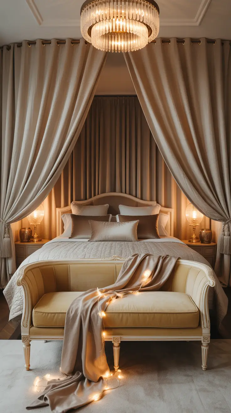 Magical Christmas Lights in the Bedroom 2025 – Cozy and Creative Decor Ideas