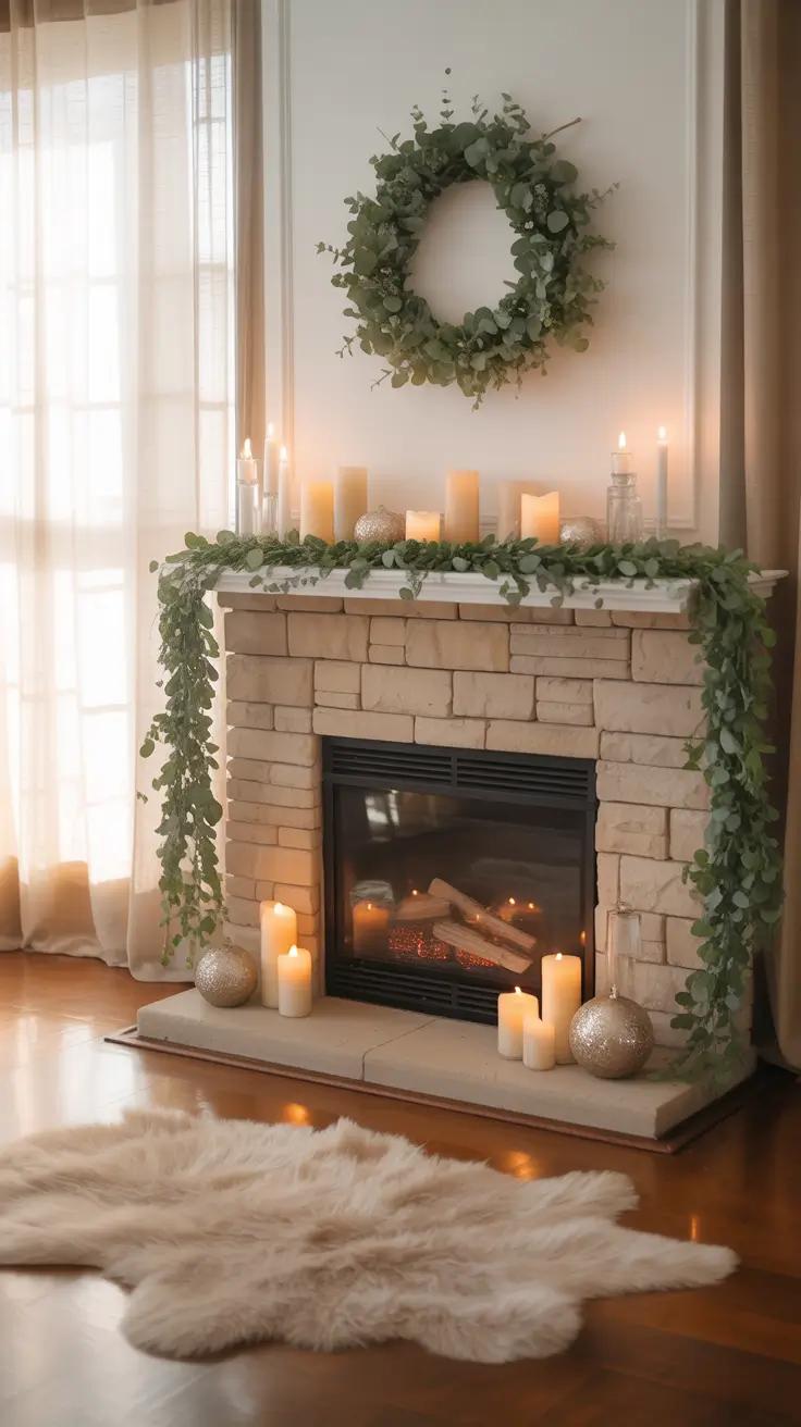 Christmas Mantle Decor Ideas 2025: Elegant, Rustic, and Whimsical Fireplace Inspiration