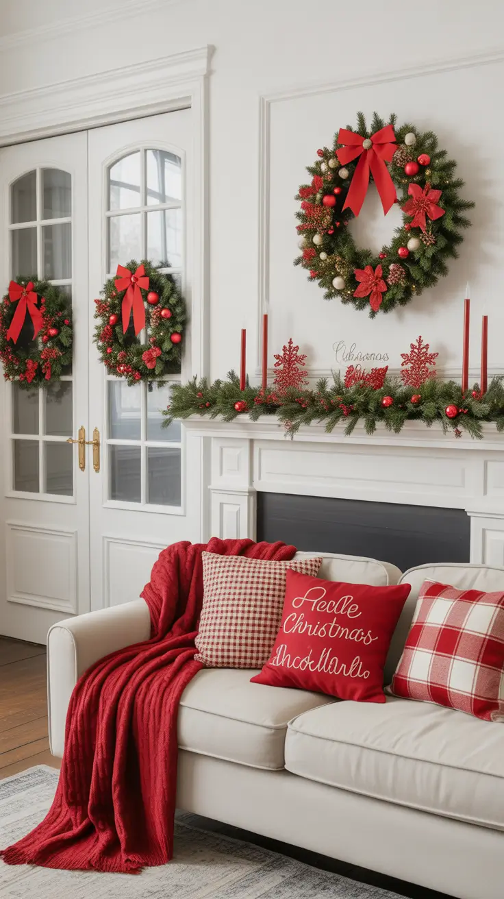 Christmas Wreaths Ideas 2025 – Stylish and Modern Trends for Holiday Decor