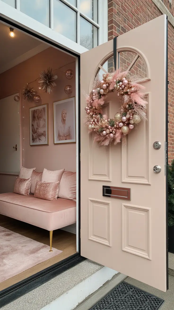 Christmas Wreaths for Front Door Ideas 2025: Unique, Elegant and Rustic Holiday Decor