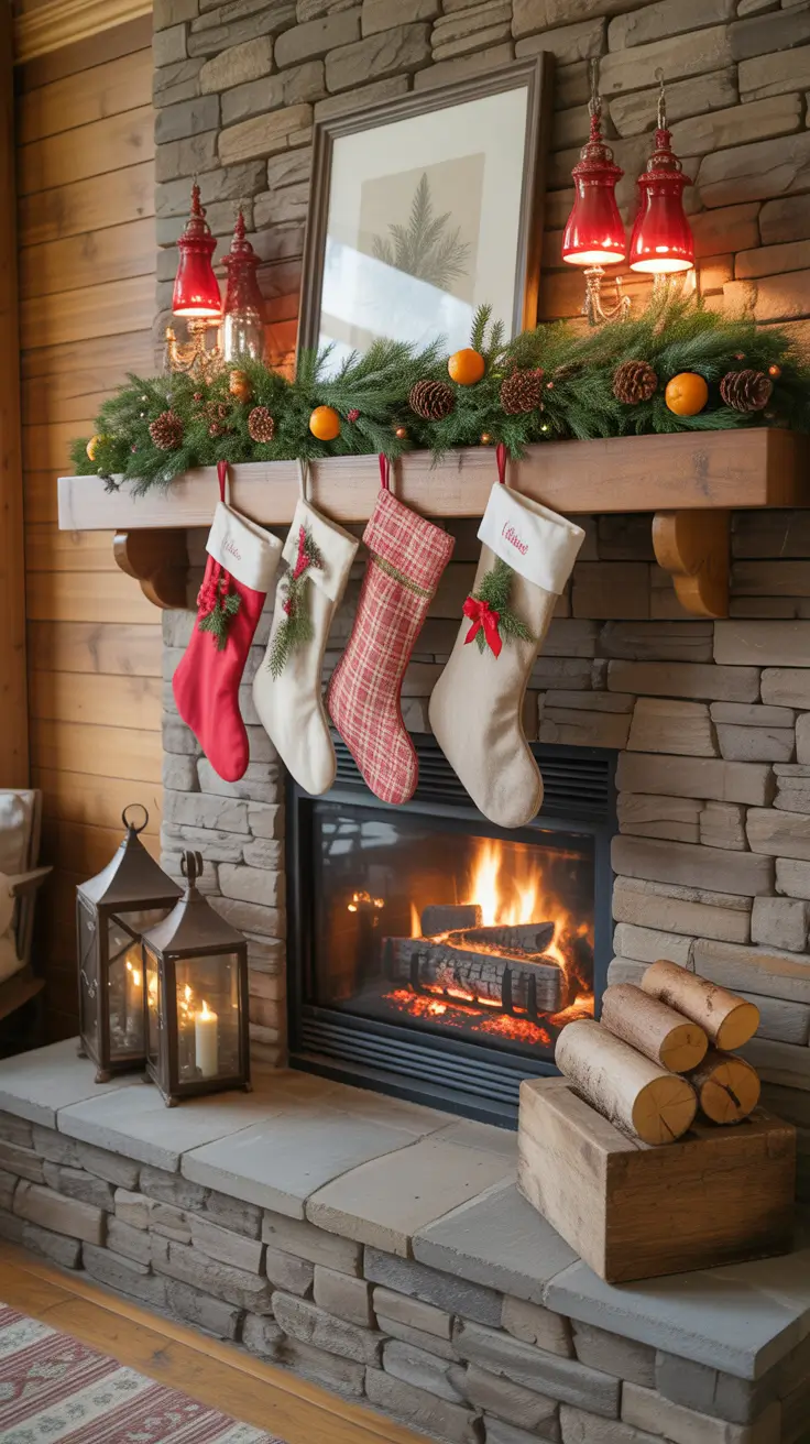 Christmas Fireplace Decor Ideas 2025: Elegant, Cozy, and Creative Holiday Styles