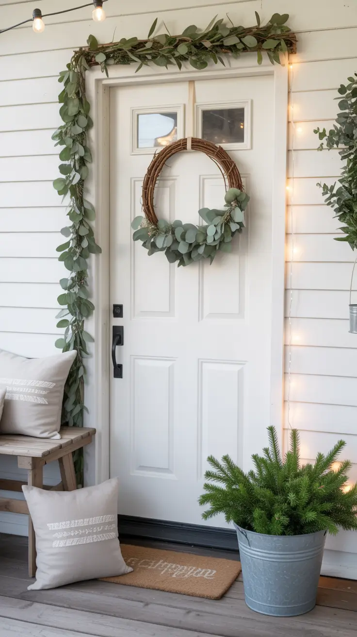 Christmas Wreaths for Front Door Ideas 2025: Unique, Elegant and Rustic Holiday Decor