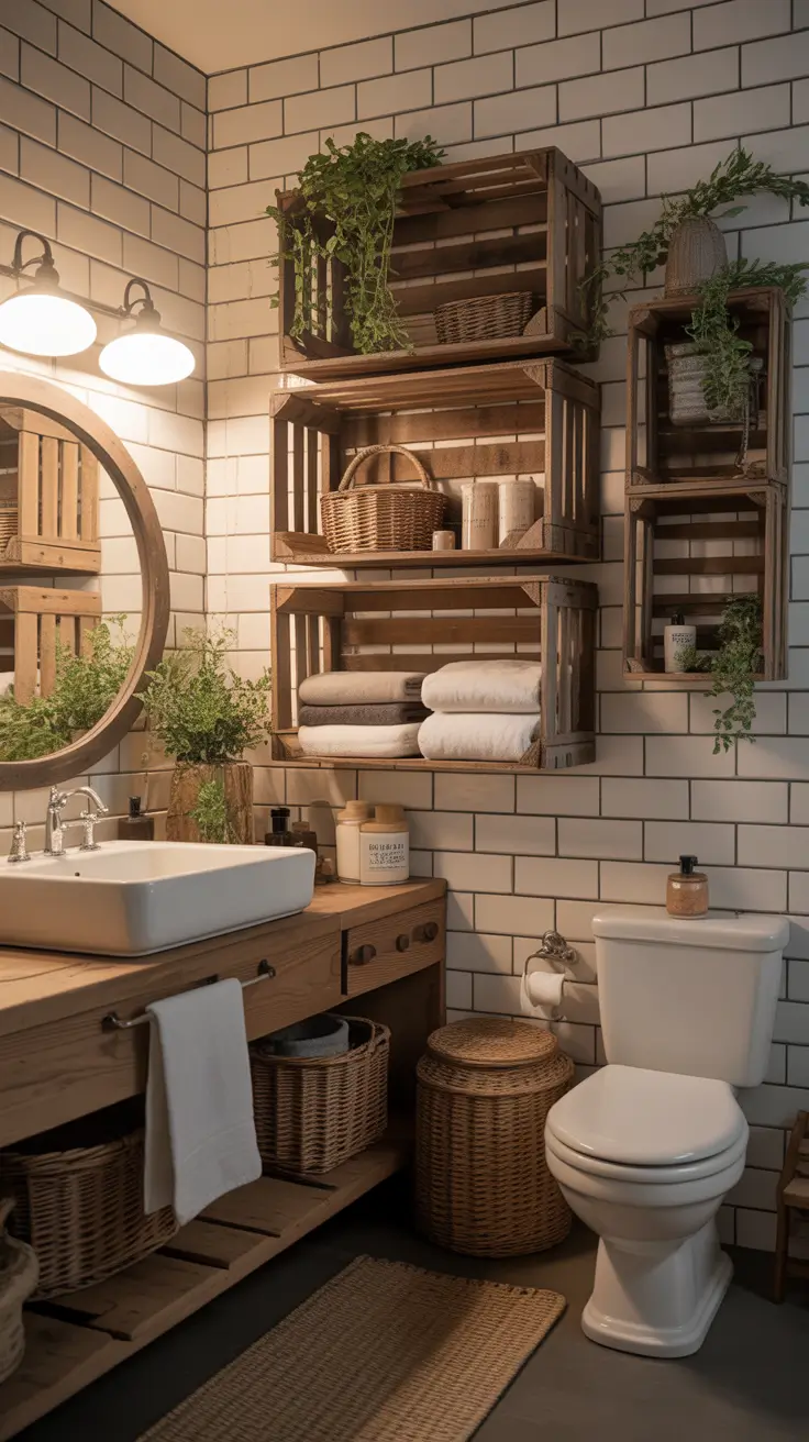 Bathroom Shelves Ideas 2026: Creative, Modern & Functional Storage Solutions