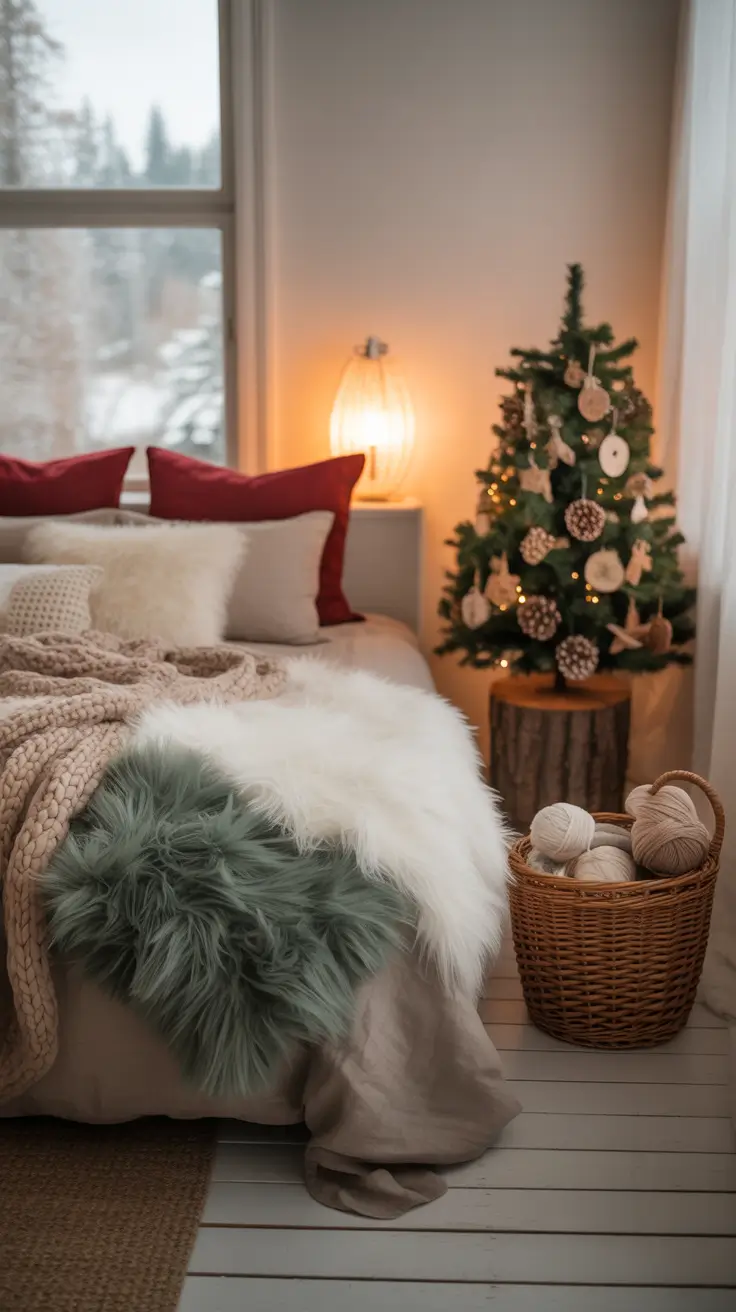 Christmas Bedroom Decor Ideas 2025: Cozy, Trendy & Elegant Holiday Inspiration