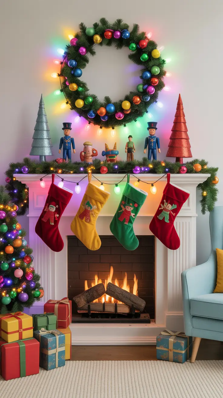 Christmas Mantle Decor Ideas 2025: Elegant, Rustic, and Whimsical Fireplace Inspiration
