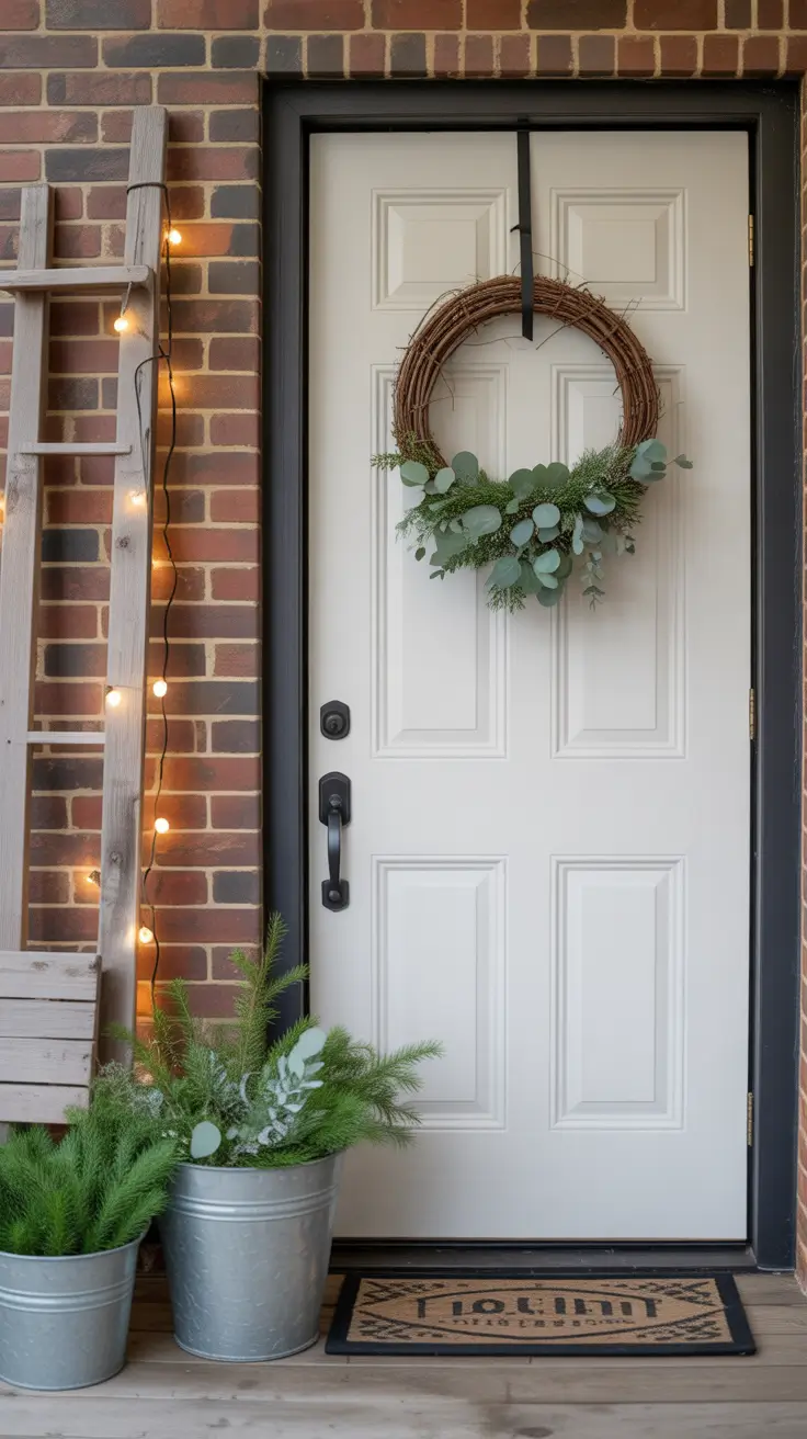 Christmas Wreaths for Front Door Ideas 2025: Unique, Elegant and Rustic Holiday Decor