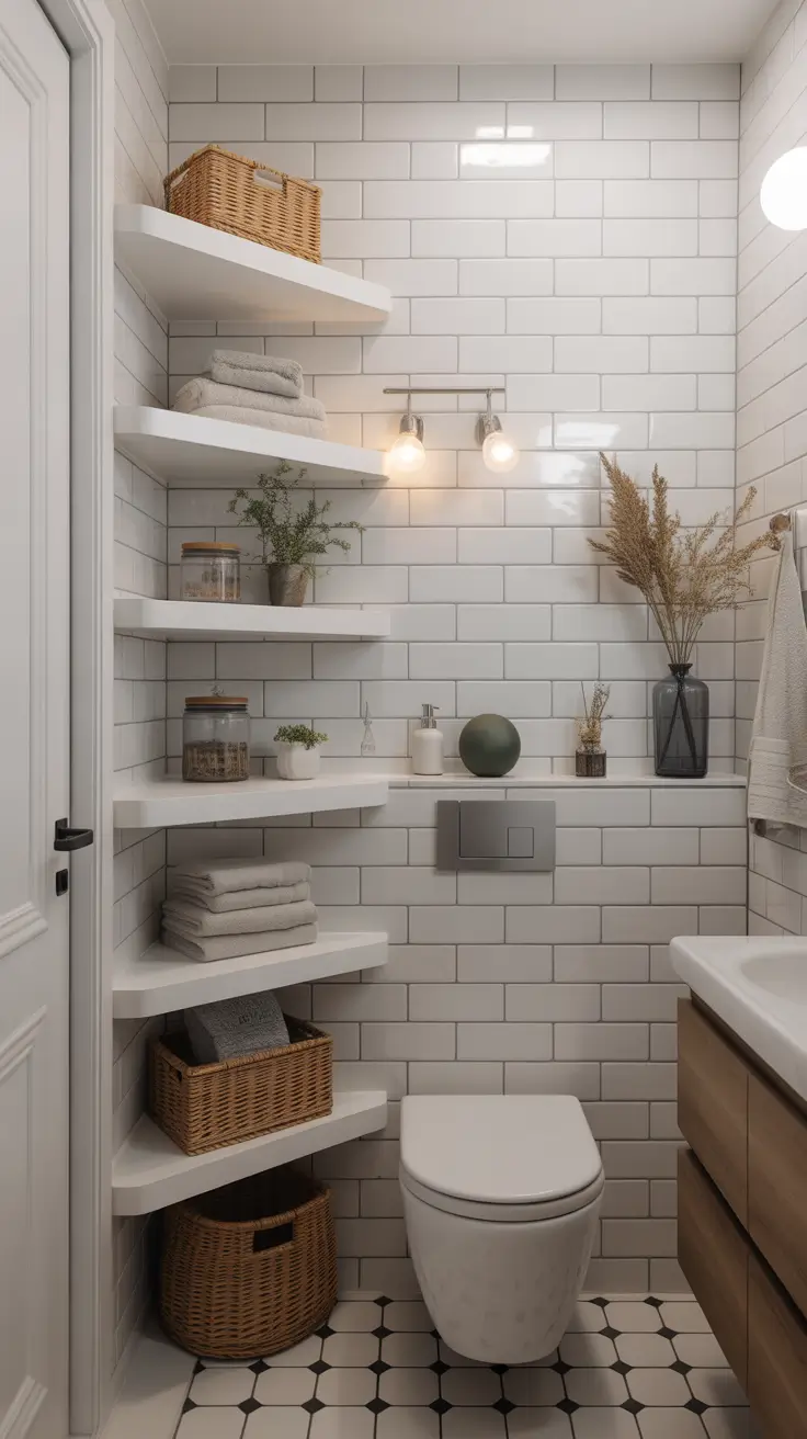 Bathroom Shelves Ideas 2026: Creative, Modern & Functional Storage Solutions
