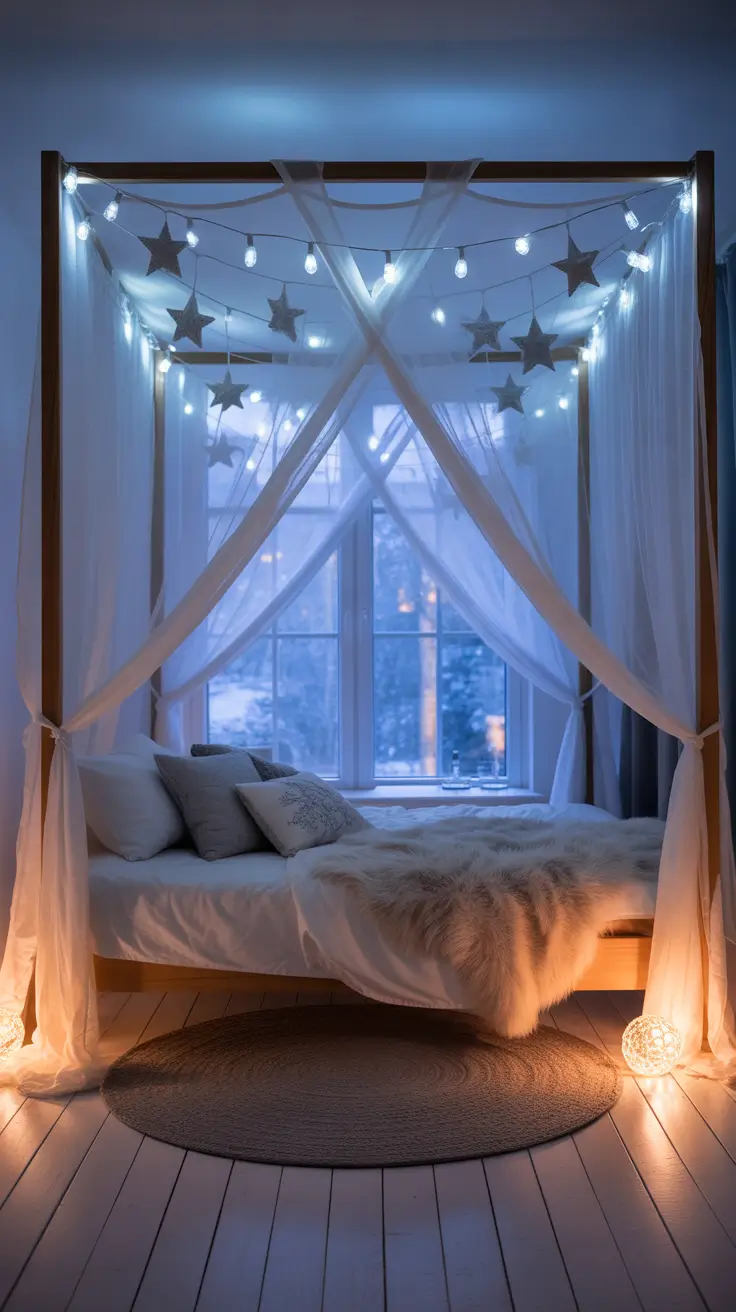 Magical Christmas Lights in the Bedroom 2025 – Cozy and Creative Decor Ideas