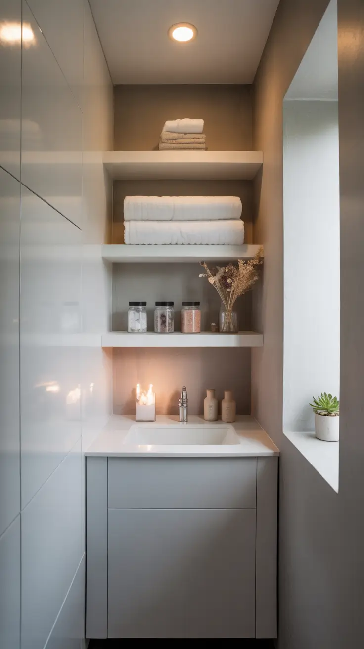 Bathroom Shelves Ideas 2026: Creative, Modern & Functional Storage Solutions