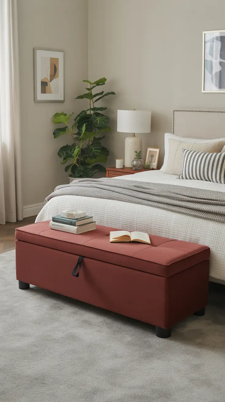 Bedroom Bench Ideas 2026 for Modern, Cozy, and Functional Interiors