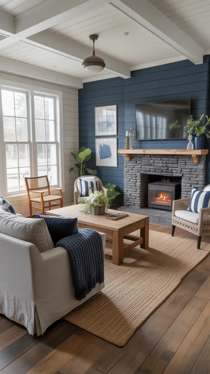 Farmhouse Living Room Ideas 2026 – Cozy, Rustic & Modern Inspirations