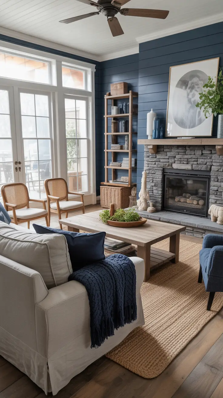 Farmhouse Living Room Ideas 2026 – Cozy, Rustic & Modern Inspirations