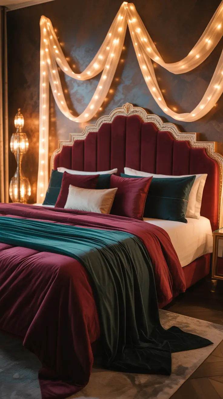 Magical Christmas Lights in the Bedroom 2025 – Cozy and Creative Decor Ideas