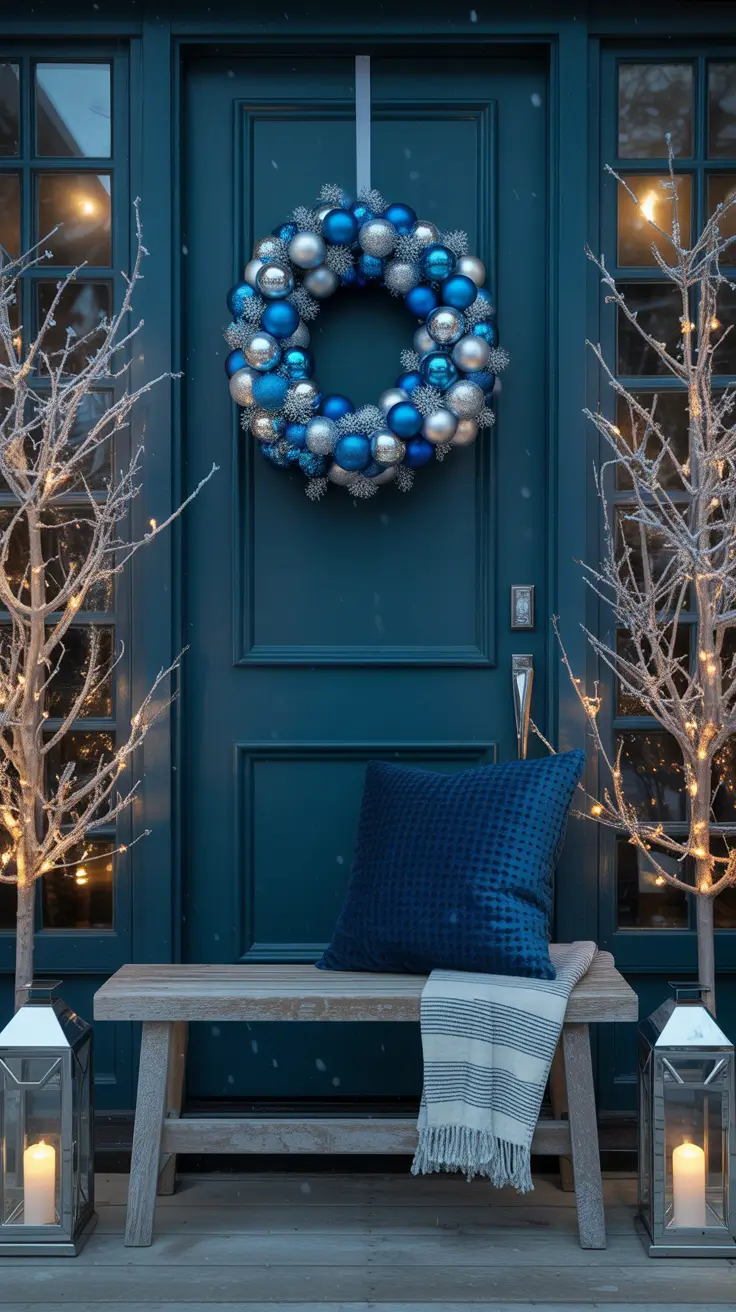 Christmas Wreaths for Front Door Ideas 2025: Unique, Elegant and Rustic Holiday Decor