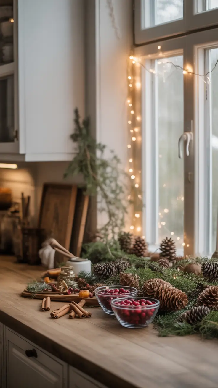 Christmas Kitchen Decor Ideas 2025 – Stylish and Festive Trends for a Cozy Holiday Home