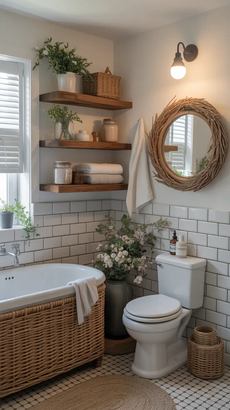 Bathroom Shelves Ideas 2026: Creative, Modern & Functional Storage Solutions