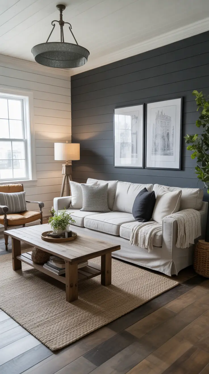 Farmhouse Living Room Ideas 2026 – Cozy, Rustic & Modern Inspirations