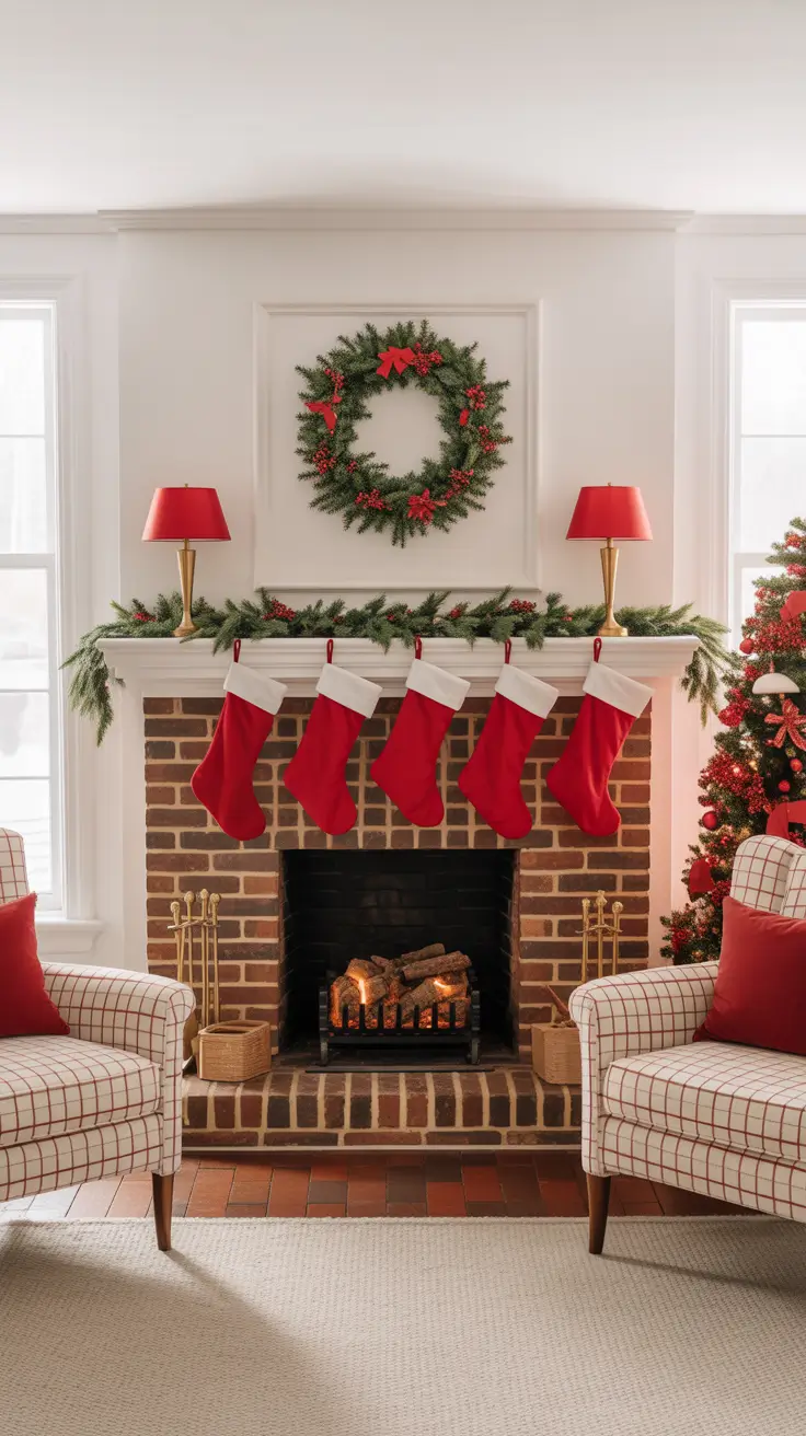 Christmas Fireplace Decor Ideas 2025: Elegant, Cozy, and Creative Holiday Styles