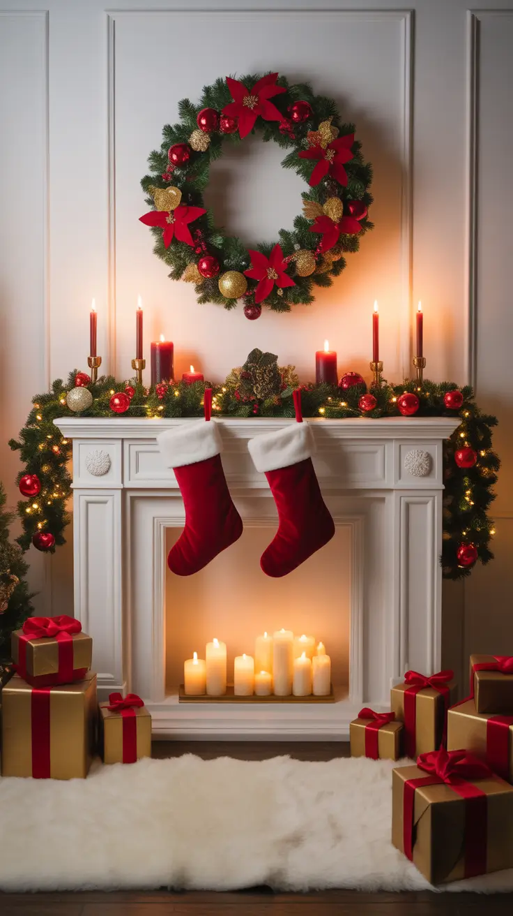 Mantle Xmas Decorations Ideas 2025: Modern Fireplace Decor & Christmas Inspiration for Every Home