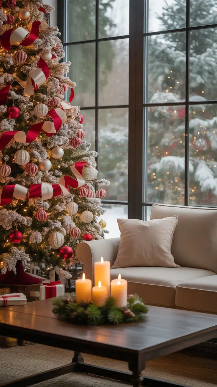 Red and White Christmas Tree 2025: Elegant and Minimalistic Holiday Decor Ideas