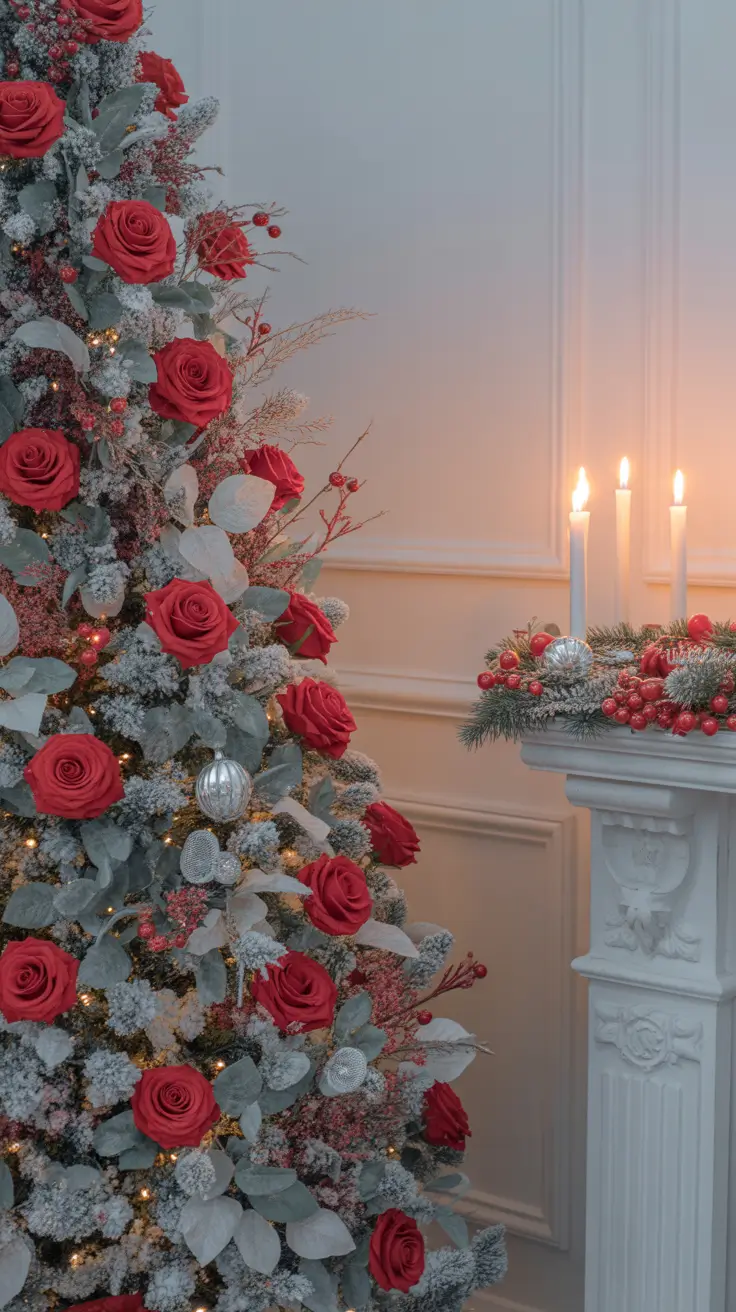 Red and Silver Christmas Tree 2025 — Elegant, Classic, and Festive Decor Ideas for a Modern Home