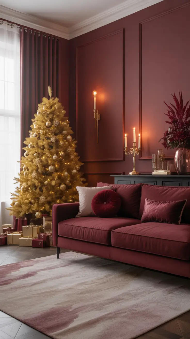 Gold Christmas Tree 2025: Elegant Christmas Decor Ideas in Modern Luxury Styles