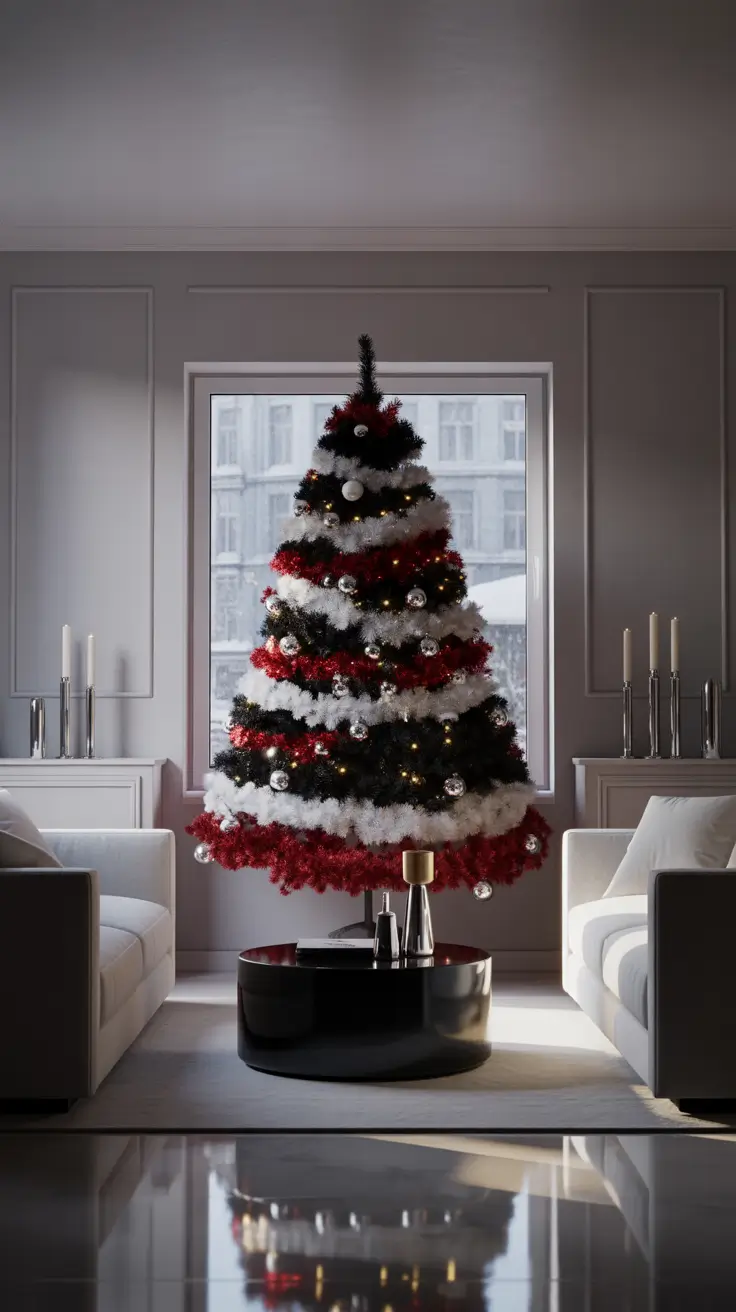 Red and White Christmas Tree 2025: Elegant and Minimalistic Holiday Decor Ideas