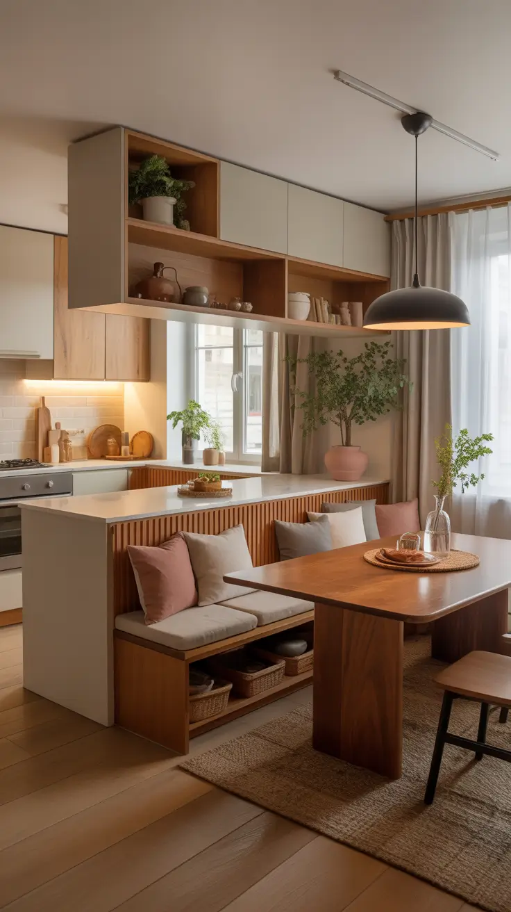 Open Kitchen Makeover Ideas 2026 for Modern Dining and Living Room Spaces