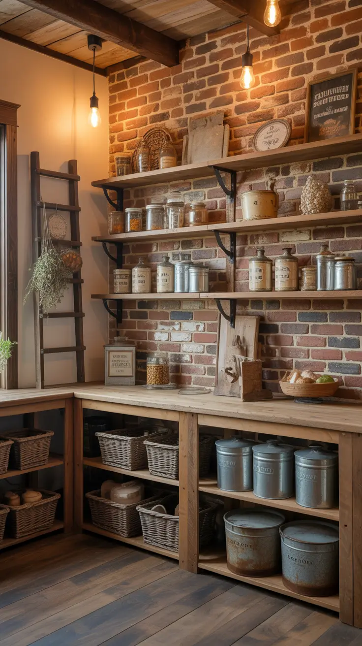 Farmhouse Pantry Ideas 2026: Modern Rustic Inspiration for Your Country Kitchen