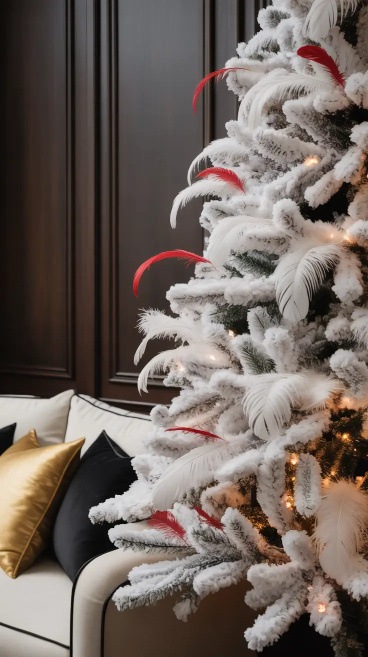 Red and White Christmas Tree 2025: Elegant and Minimalistic Holiday Decor Ideas