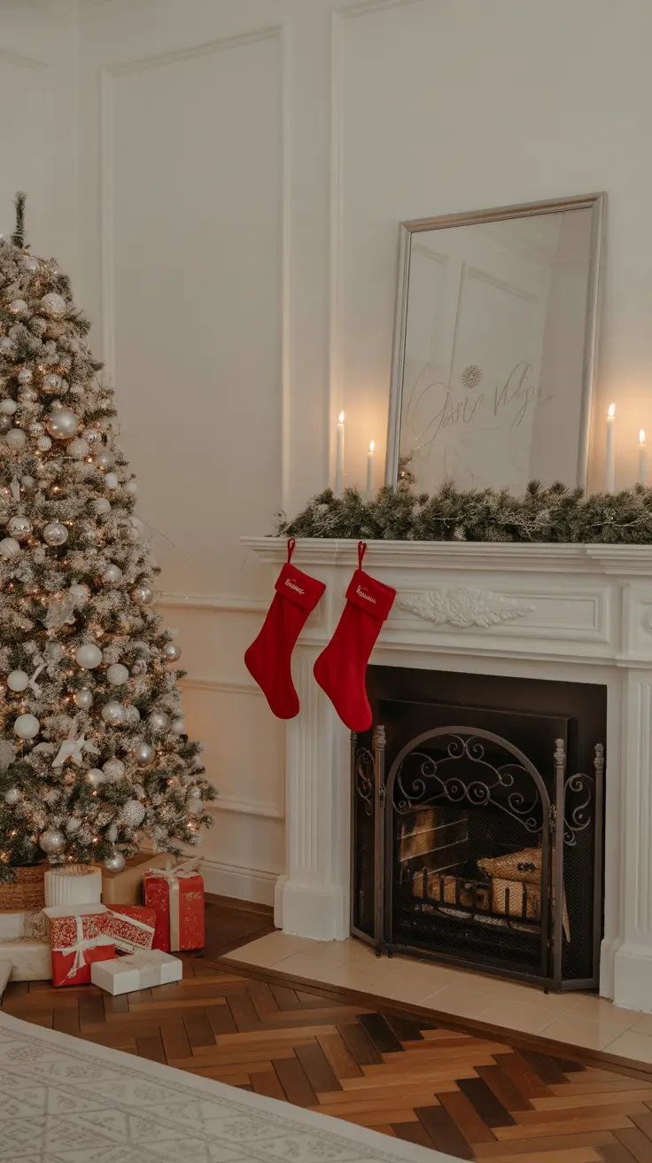 Red and Silver Christmas Tree 2025 — Elegant, Classic, and Festive Decor Ideas for a Modern Home