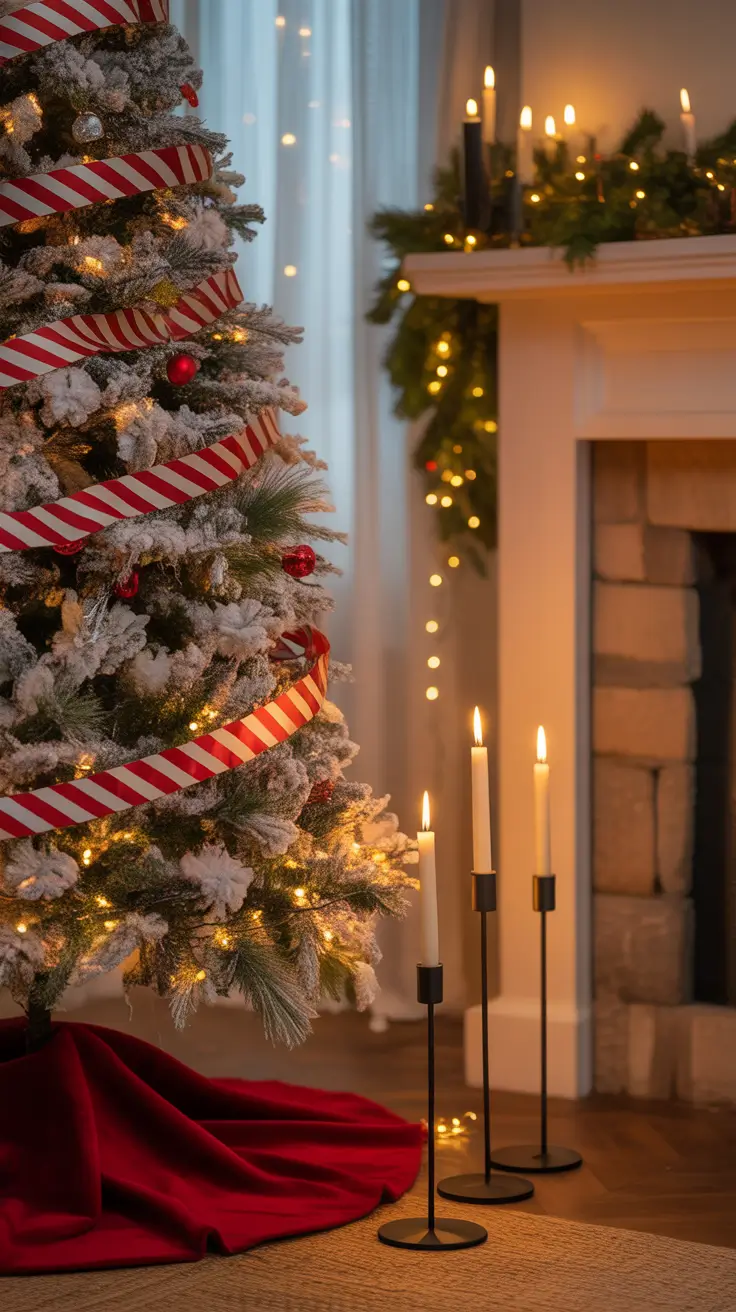 Red and White Christmas Tree 2025: Elegant and Minimalistic Holiday Decor Ideas