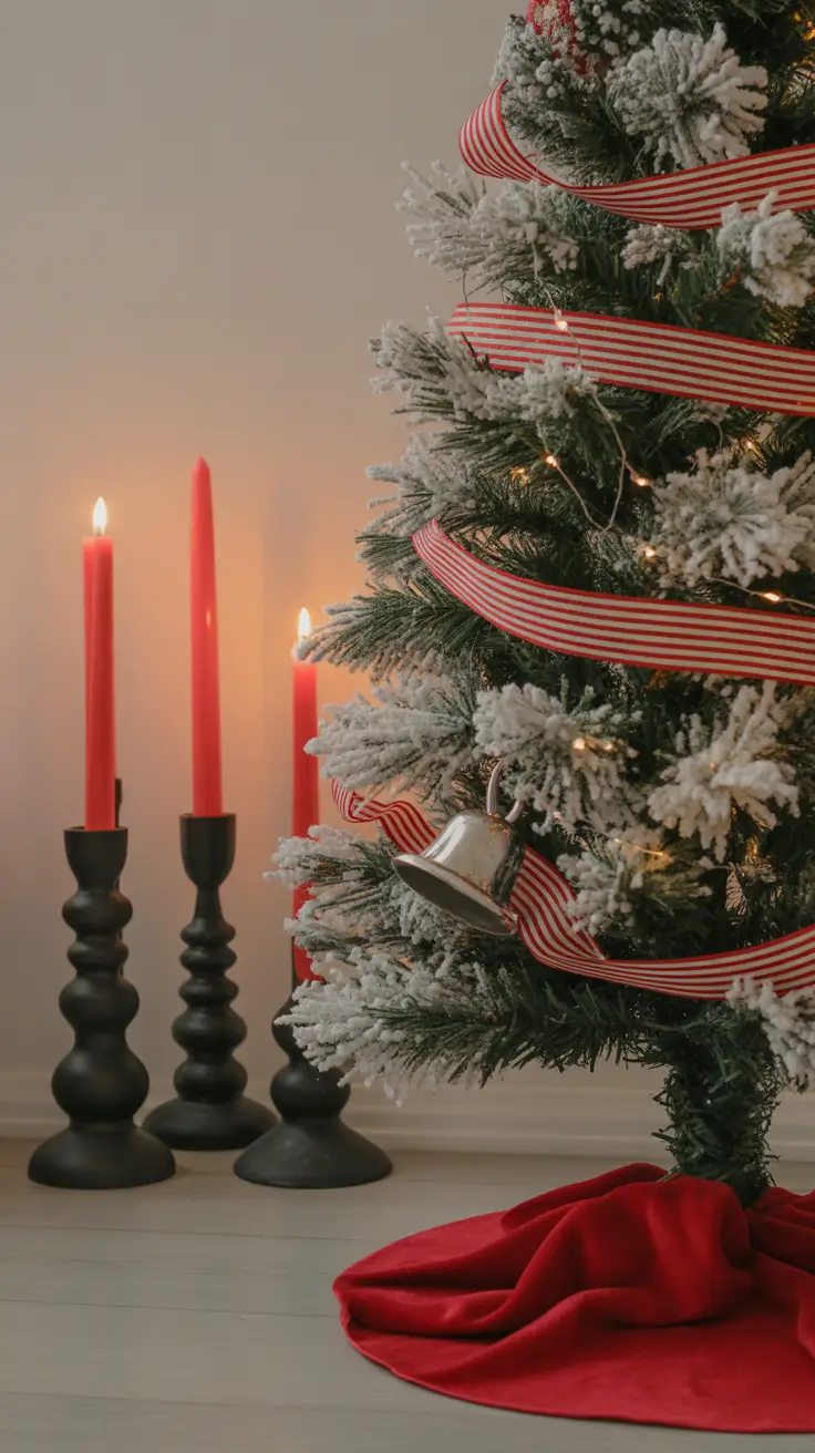 Red and White Christmas Tree 2025: Elegant and Minimalistic Holiday Decor Ideas