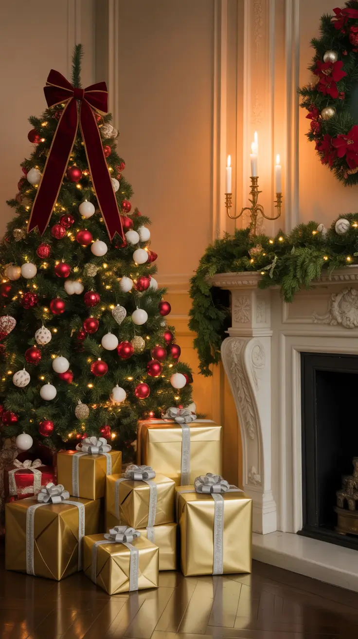 Red and White Christmas Tree 2025: Elegant and Minimalistic Holiday Decor Ideas