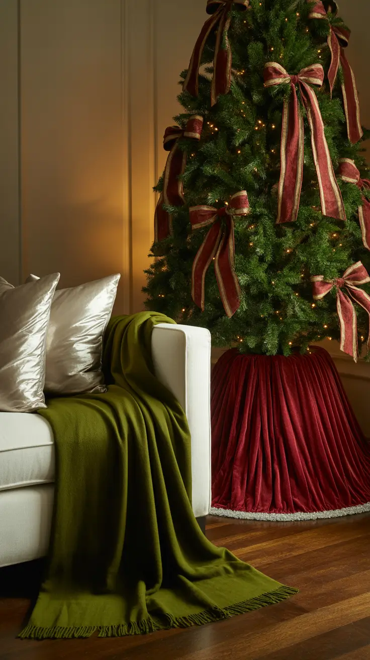 Red and Silver Christmas Tree 2025 — Elegant, Classic, and Festive Decor Ideas for a Modern Home