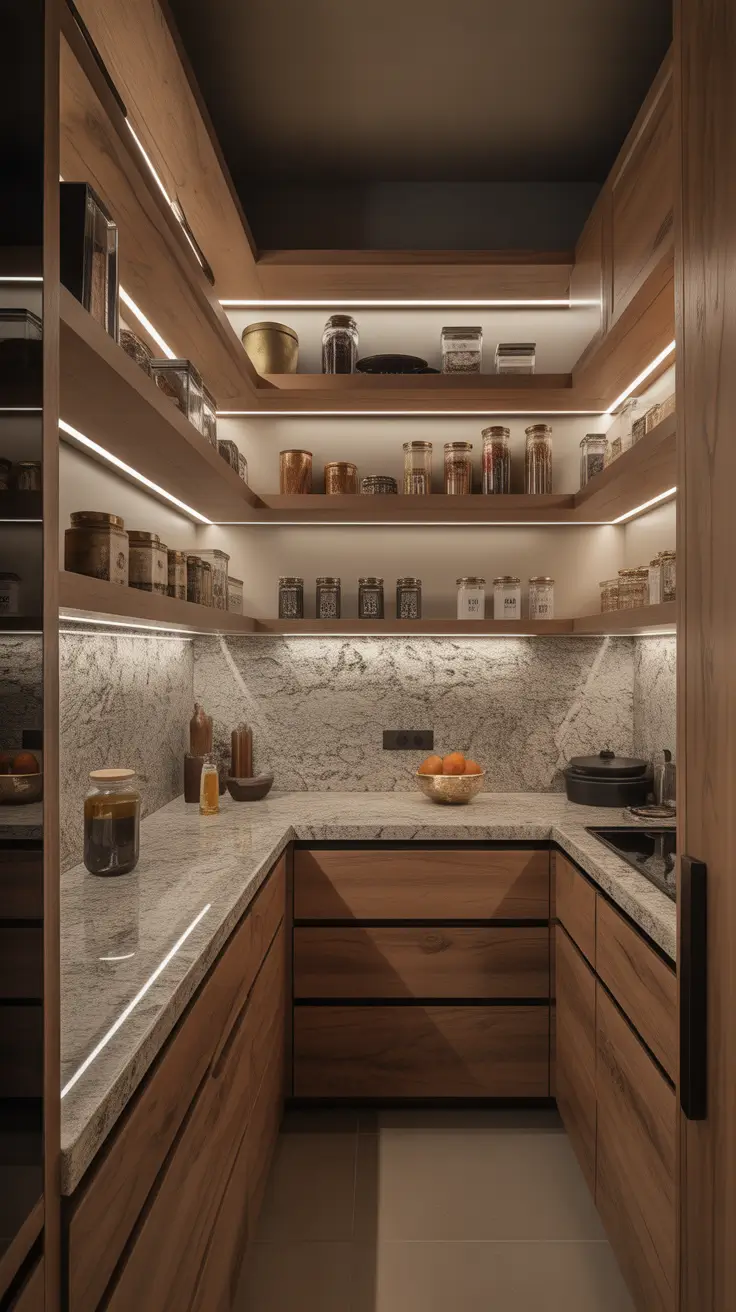 Narrow Walk-In Pantry Ideas 2026: Modern Designs and Smart Storage Inspiration