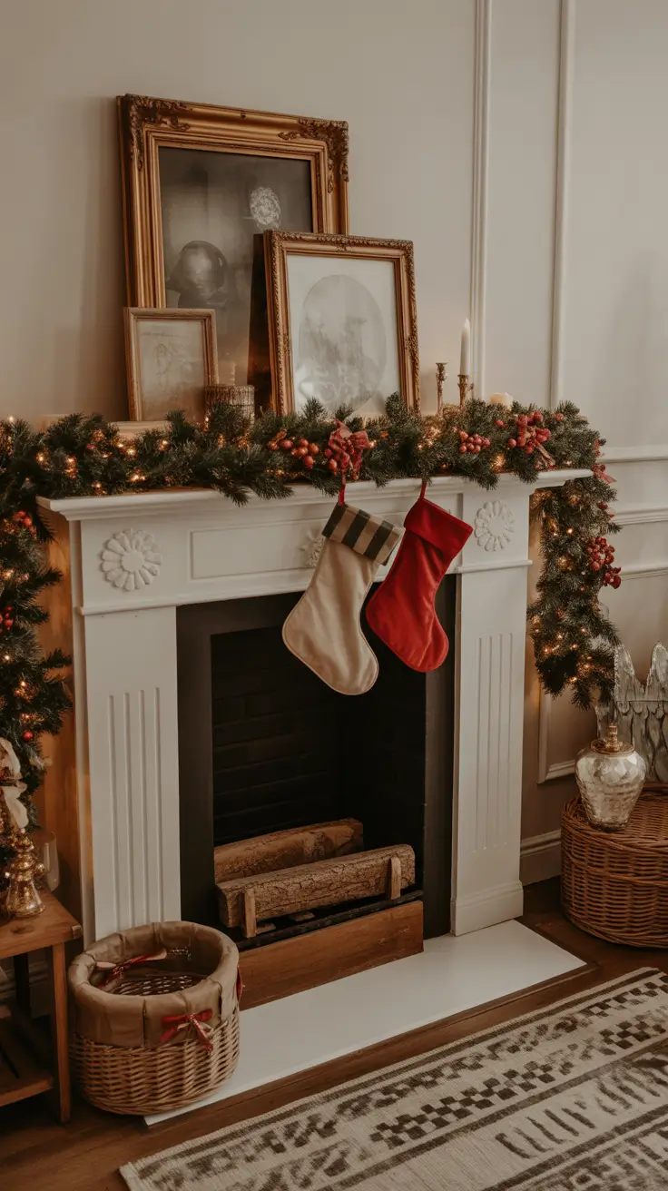 Mantle Xmas Decorations Ideas 2025: Modern Fireplace Decor & Christmas Inspiration for Every Home