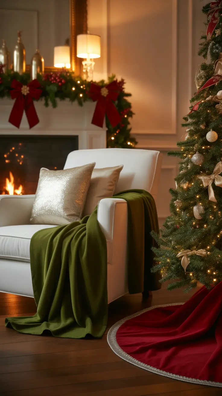 Red and Silver Christmas Tree 2025 — Elegant, Classic, and Festive Decor Ideas for a Modern Home