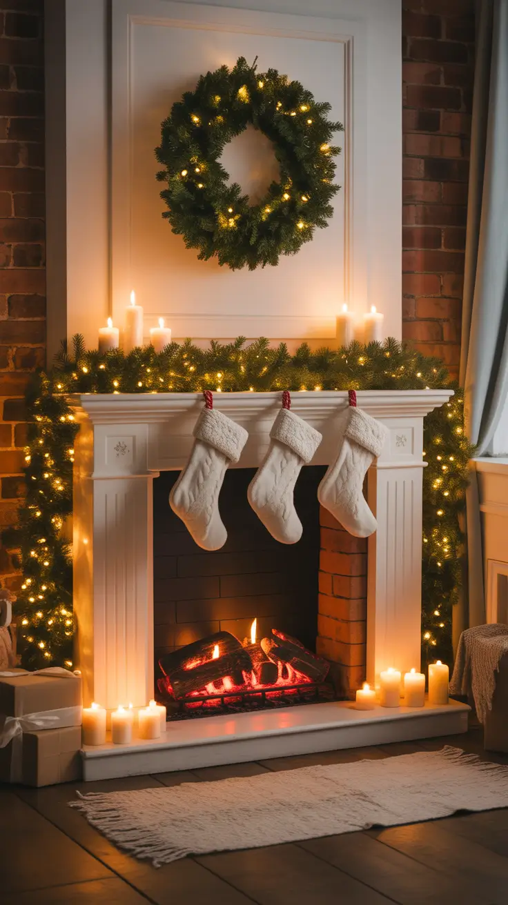 Mantle Xmas Decorations Ideas 2025: Modern Fireplace Decor & Christmas Inspiration for Every Home