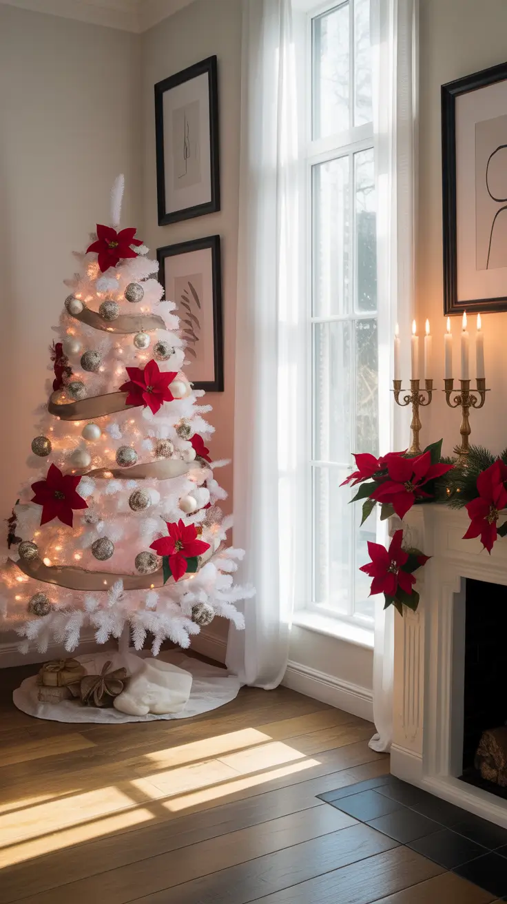 Red and White Christmas Tree 2025: Elegant and Minimalistic Holiday Decor Ideas