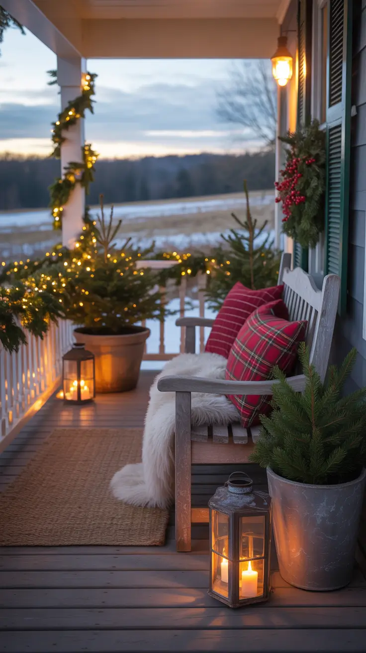 Front Porch Christmas Decor Ideas 2025: Cozy, Rustic & Modern Holiday Inspiration
