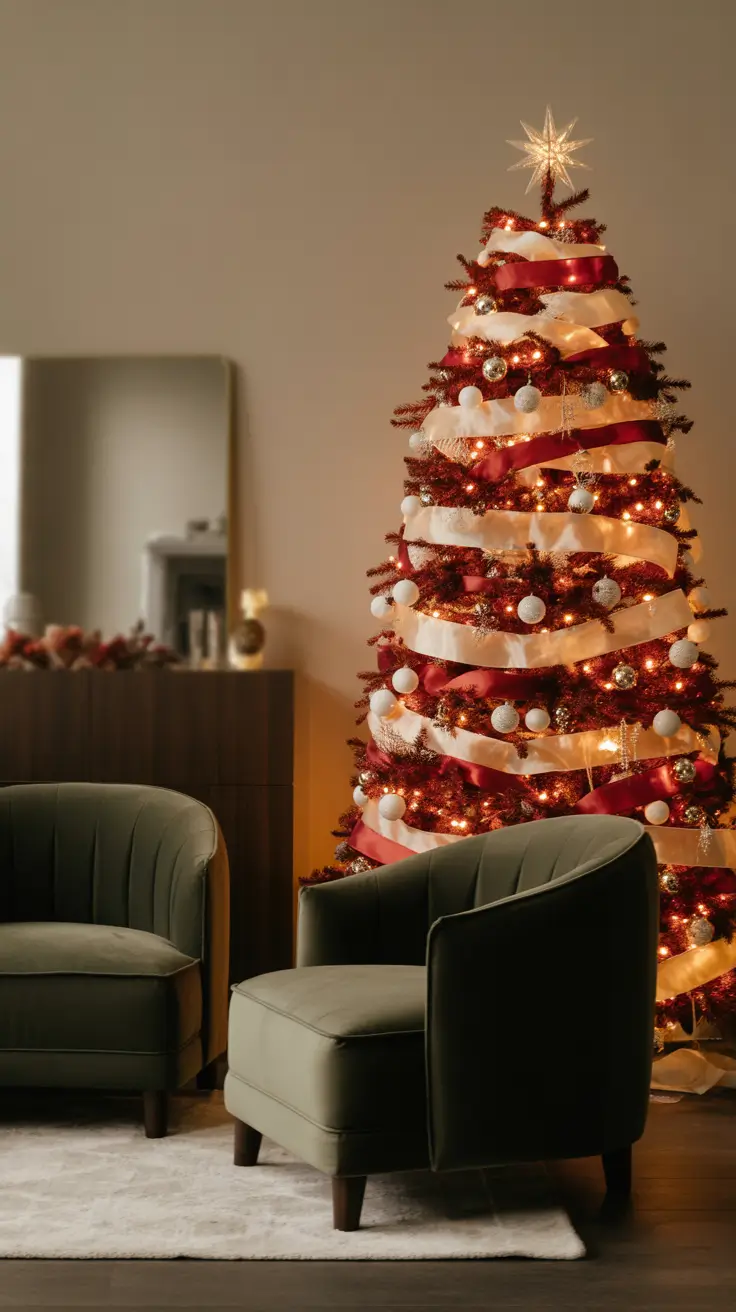 Red and White Christmas Tree 2025: Elegant and Minimalistic Holiday Decor Ideas