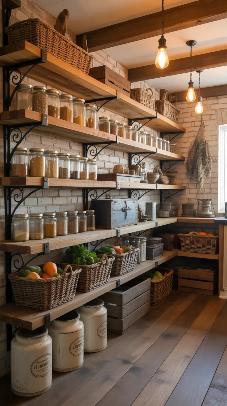 Farmhouse Pantry Ideas 2026: Modern Rustic Inspiration for Your Country Kitchen