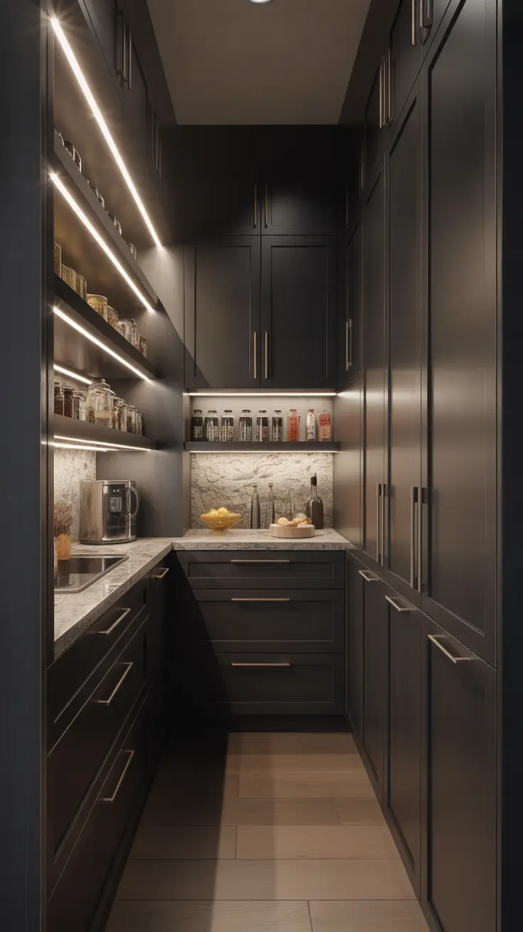 Narrow Walk-In Pantry Ideas 2026: Modern Designs and Smart Storage Inspiration