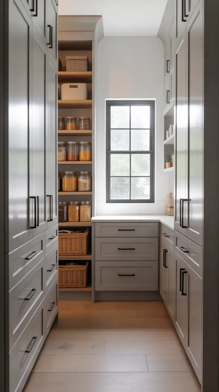 Narrow Walk-In Pantry Ideas 2026: Modern Designs and Smart Storage Inspiration