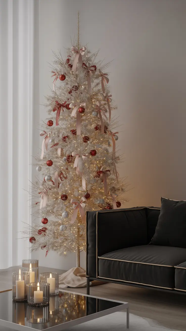Red and White Christmas Tree 2025: Elegant and Minimalistic Holiday Decor Ideas