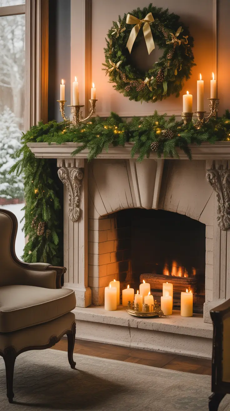 Mantle Xmas Decorations Ideas 2025: Modern Fireplace Decor & Christmas Inspiration for Every Home